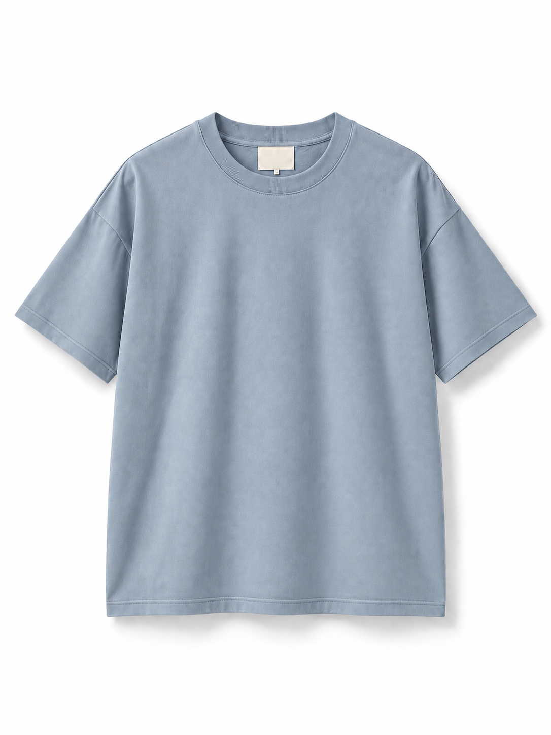 T-shirt Azzurro Polvere