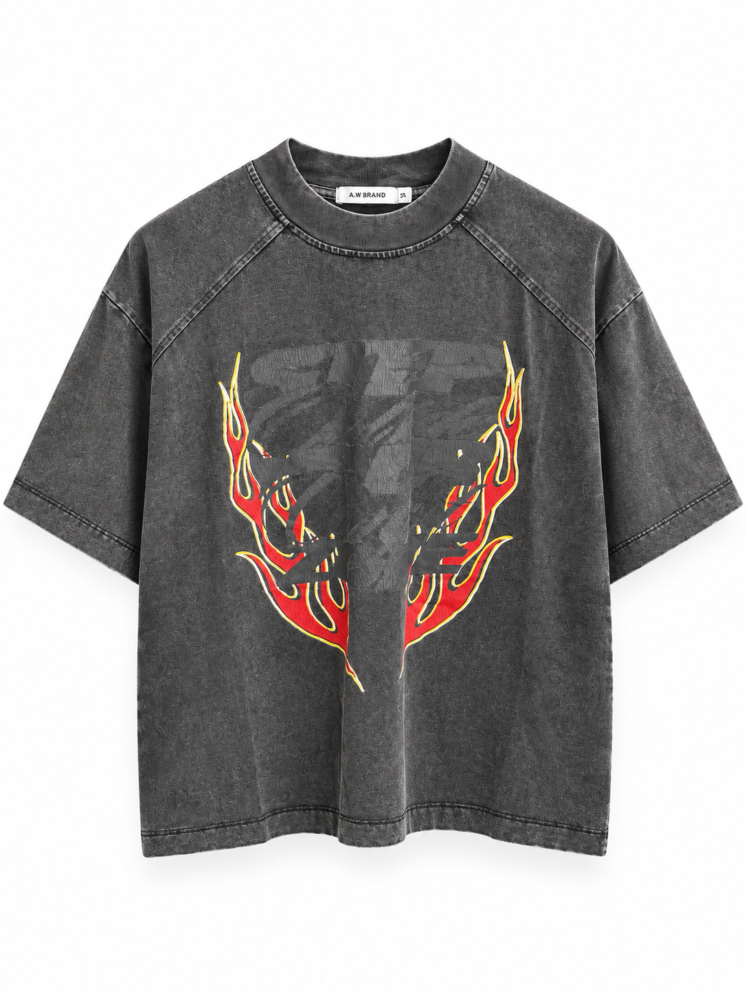 T-Shirt Flame Washed