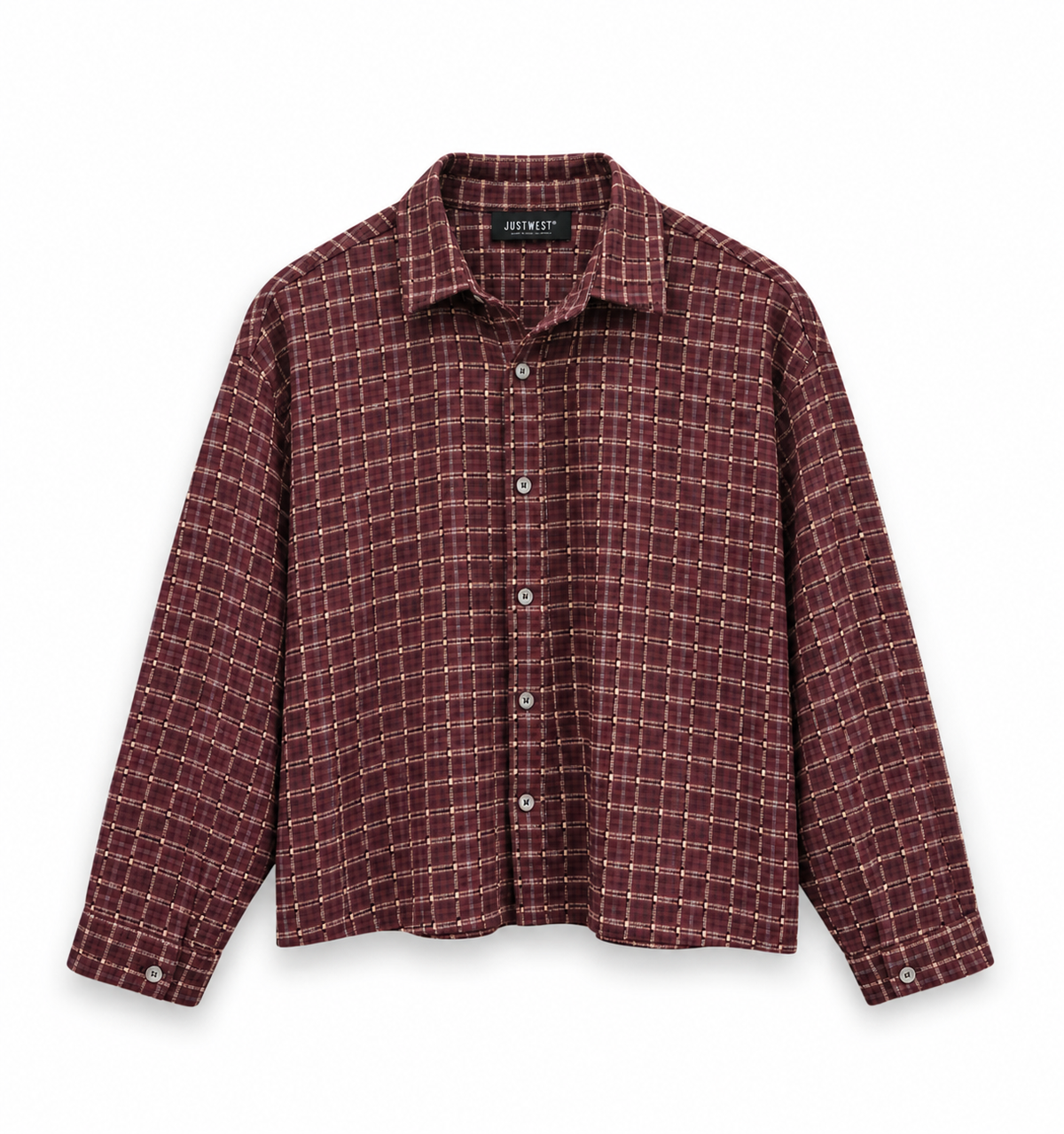Camicia Over – Bordeaux